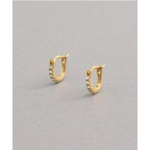 va vendome aoyama ピアス K10イエローゴールド キュービック