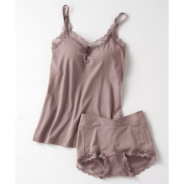 マタニティ Ｍｏｒｅｄｄｅ　とろけるような肌心地　すっきり見えをかなえる　授乳ブラキャミ＆ショーツ