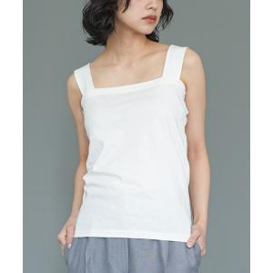 タンクトップ ノースリーブ ブラ紐隠しタンクトップ レディース