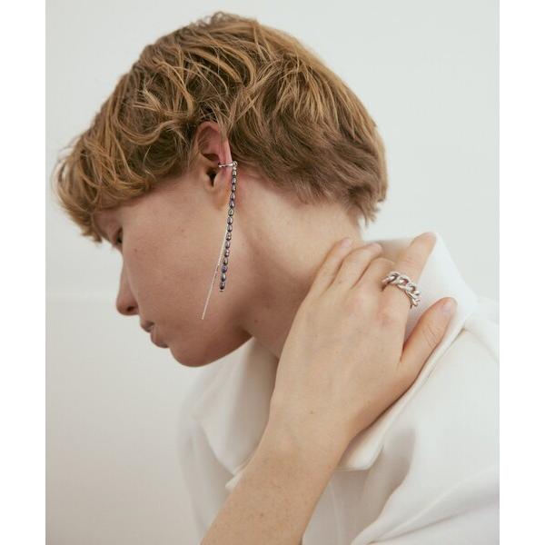 イヤリング Color Pearl 3way Kahki-Graysh Perple Earring...