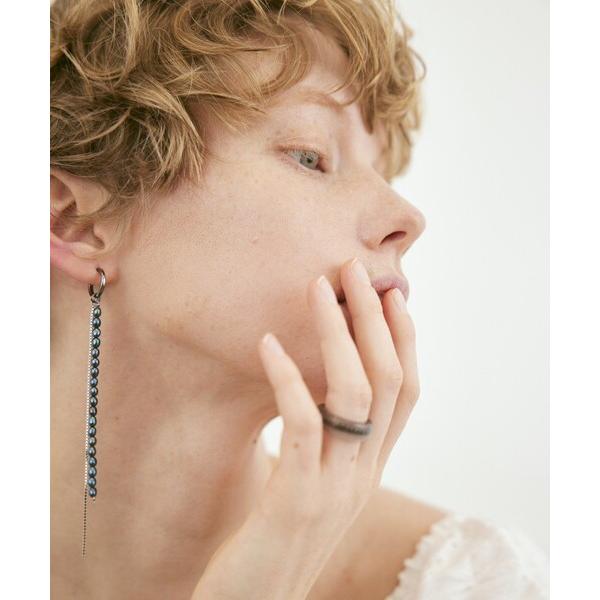 イヤリング Color Pearl 3way Blue Earring / Single レディース...