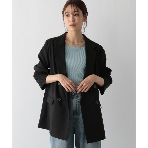 ジャケット テーラードジャケット お手入れらくらくSET UPダブルジャケット/MATINEE LI...