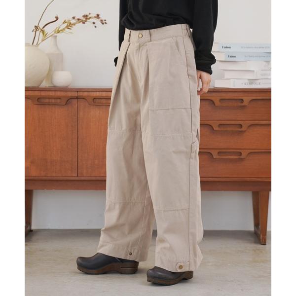 パンツ オーバーサイズ ダブルニー ペインターパンツ メンズ レディース