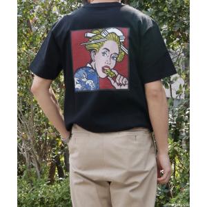 tシャツ 「公式」トムとジェリー　WHITE DISCUS×TOM＆JERRY×BEY 半袖Tシャツ　外人×チーズ メンズ レディース