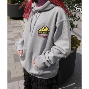 パーカー 「公式」トムとジェリー　WHITE DISCUS×TOM＆JERRY×BEY パーカー　外人×チーズ メンズ レディース
