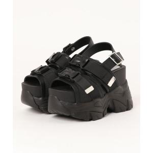 サンダル Mafmof(マフモフ)厚底ボリュームソールスポーツサンダル レディース