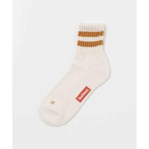 靴下 『別注』Healthknit×DOORS　クォーター2ラインソックス