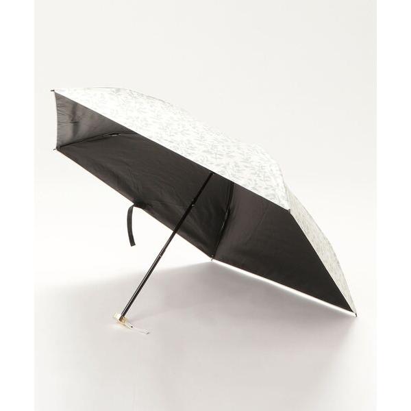 折りたたみ傘 「SETUP7」PU軽量アラベスクプリントカーボンミニ 晴雨兼用 UVカット折りたたみ...