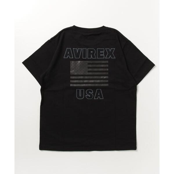 tシャツ 「WEB＆DEPOT限定」AVIREX/アヴィレックス/ 半袖 クルーネック Tシャツ 星...