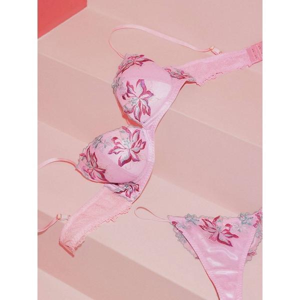 ブラジャー アクセントカラーズ グラマーアップ ブラ(B・Cカップ)