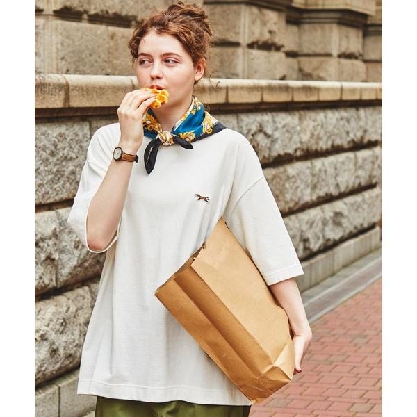 tシャツ PENNEYS/ペニーズ 別注 THE FOX ロゴ ワッペン刺繍ワンポイント ルーズ半袖...