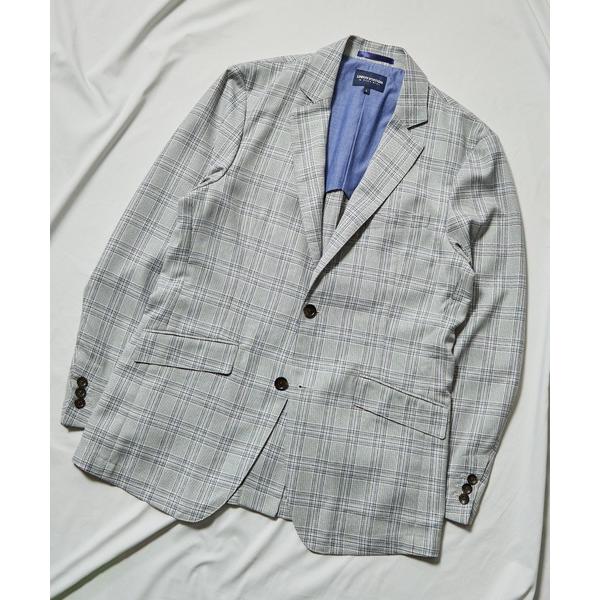 ジャケット テーラードジャケット T/Rウインドウペンチェックテーラードジャケット メンズ