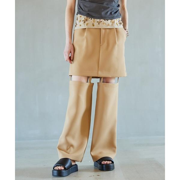 パンツ トリプルクロススカートパンツ / Triple Cloths Skirt Pants レディ...