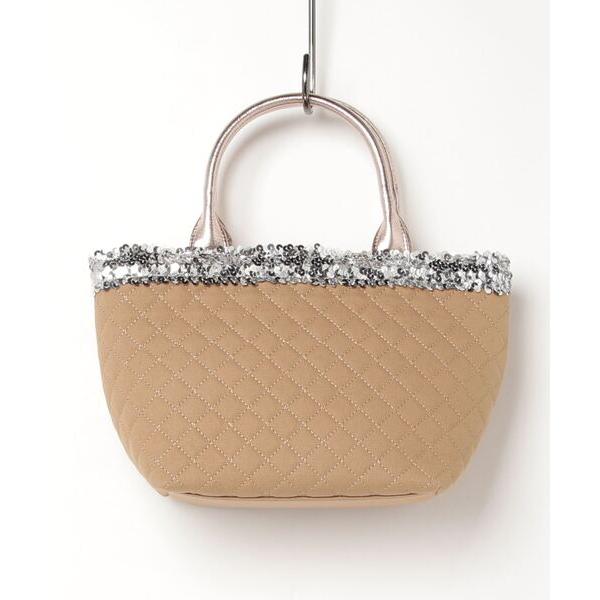 ショルダーバッグ バッグ Design Factory/キルティング×スパンコールトートバッグ レデ...