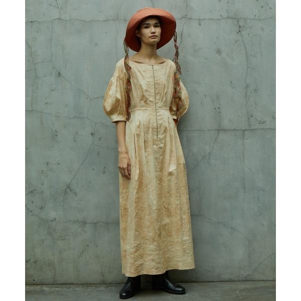 ワンピース 半袖 KAGOZOME Soil Dress