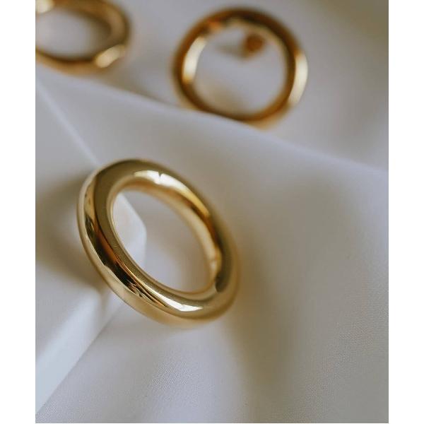 指輪 リング リング 大きめ 大ぶり シルバー925 ゴールド 金属アレルギー対応「AUREOLA ...