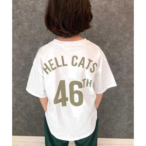 tシャツ BIGシルエット　半袖ヘムT キッズ 子供服 男の子 女の子