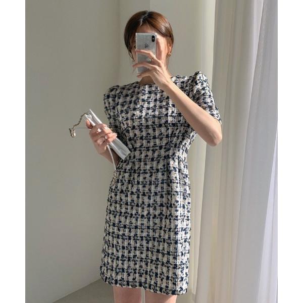 ワンピース ツイードワンピース