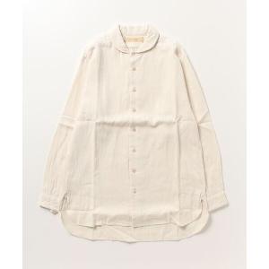 suzuki takayuki（スズキタカユキ） シャツ standing-collar pullover