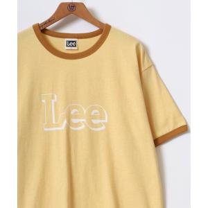 tシャツ Tシャツ メンズ Lee/リー RINGER S/S TEE/オーバーサイズ カラー杢 ロゴ リンガー 半袖Tシャツ/レディース メンズ｜zozo