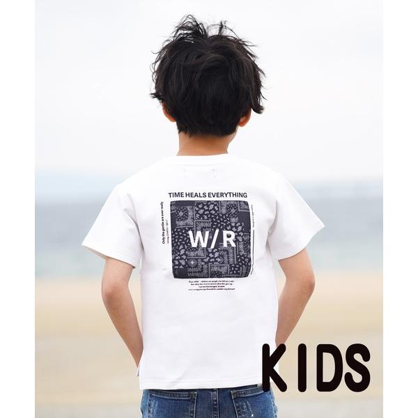 tシャツ W/Rペイズリーティーキッズ キッズ 子供服 男の子 女の子