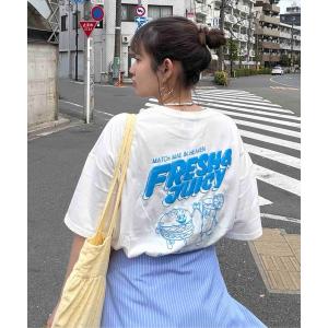 tシャツ 半袖 ジャンクフード 発泡プリントTシャツ レディース メンズ