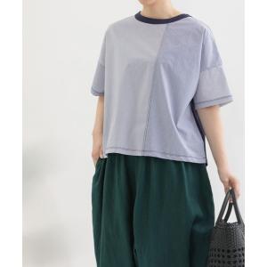 tシャツ USコットン天竺misc布帛Tシャツ ノップドゥノッド 200オフホワイト M