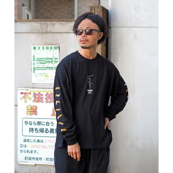 tシャツ 「Leyline」Smoking l/s tee メンズ レディース