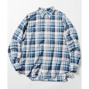 シャツ SERO/セロ B.D WIDE SHIRT MADRAS CHECK マドラスチェックシャツ ビッグシルエット メンズ レディース