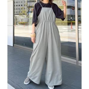 サロペット オーバーオール WIDEキャミサロペット
