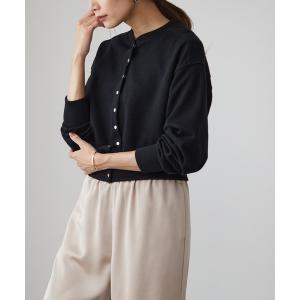 カーディガン 「新色追加」 スナップボタンカーディガン「サスティナブル」 レディース