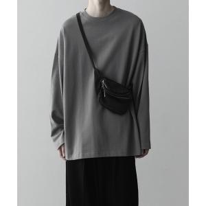 tシャツ Tシャツ loose basic heavy cotton over long Tee / �