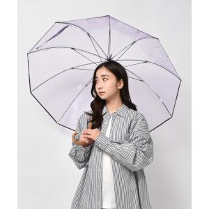 傘 レディース ビニール傘　10本骨　クリアライトパイピングカラー｜ZOZOTOWN Yahoo!店