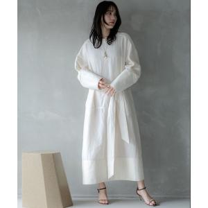 TWILL ツイル ワンピース CAP SLEEVE I LINE DRESS TW25147
