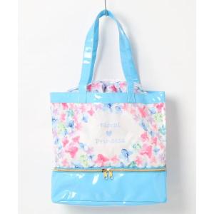 スイムグッズ キッズＰＶＣ２重底トートバッグ