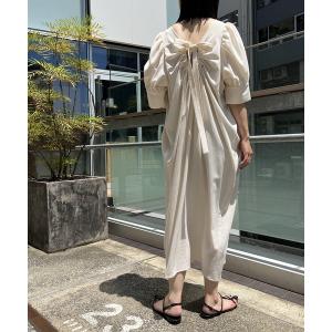 ワンピース バックシャンワンピース レディース