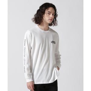 tシャツ muta MARINE/ムータ マリン/別注3Dバックプリント ロングスリーブTシャツ メンズ レディース