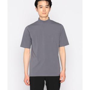 tシャツ コットン天竺 モックネックＴシャツ コムサイズム モックネックTシャツ