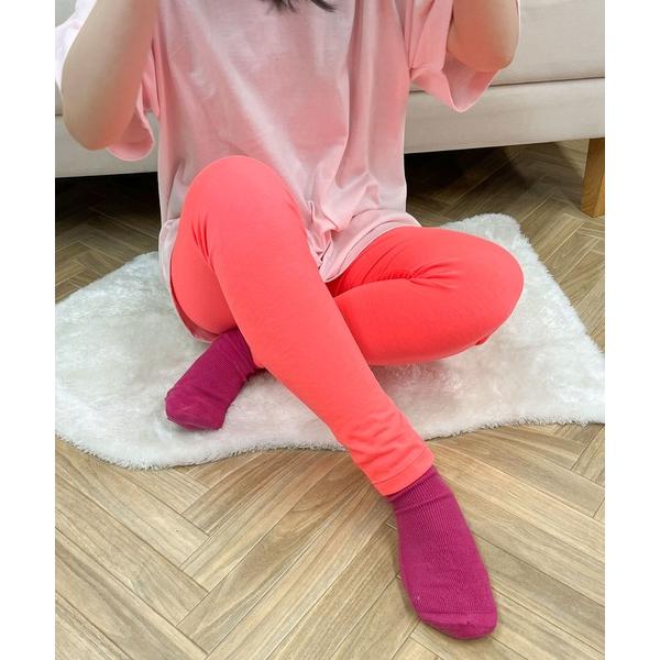 レギンス スパッツ 「 HealthKnit / ヘルスニット 」ネオンカラー バイカラー レギンス...