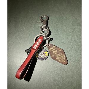 Schott N.Y.C（ショット） キーホルダー Schott/ショット/FLOWER STUDS