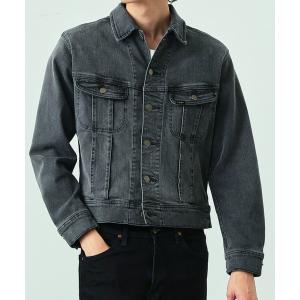 デニムジャケット gジャン Lee/リー「超快適ストレッチ」ライダースデニムジャケット メンズ