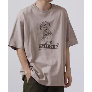 tシャツ Tシャツ メンズ ケロッグ USコットン ロゴプリント ルーズサイズ半袖Ｔシャツ｜ZOZOTOWN Yahoo!店