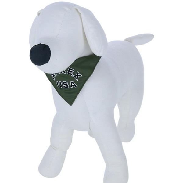 犬 ハーネス リード AVIREX/MA−1カラースカーフ付2L