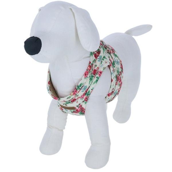 犬 ハーネス リード LAURA ASHLEY/フラワーハーネスM