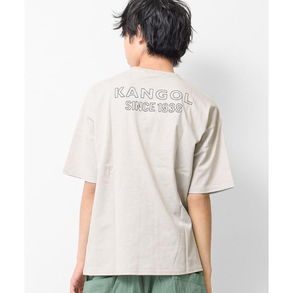 tシャツ KANGOL 別注刺繍ワークビッグTシャツ キッズ 子供服 男の子