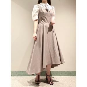 ワンピース スイッチングアシメジャンスカ