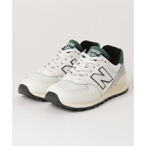 メンズ スニーカー New Balance ニューバランス U574VX2(D) U574 U574VX2 ABC-MART限定 WHITE/GRN(