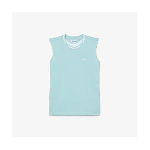 tシャツ Tシャツ GIRLS レイヤードネックノースリーブカットソーの商品画像