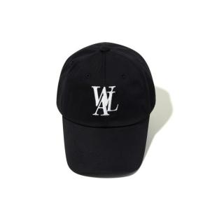 帽子 キャップ レディース WOOALONG(ウアロン)/Signature Logo ball cap/シグネチャー ロゴ ベースボール キャップ