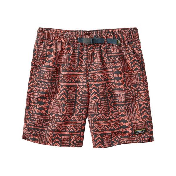 水着 クラシック・サプレックス・スポーツ・ショーツ、ベルト付き　プリント 米国フィット・レギュラー ...